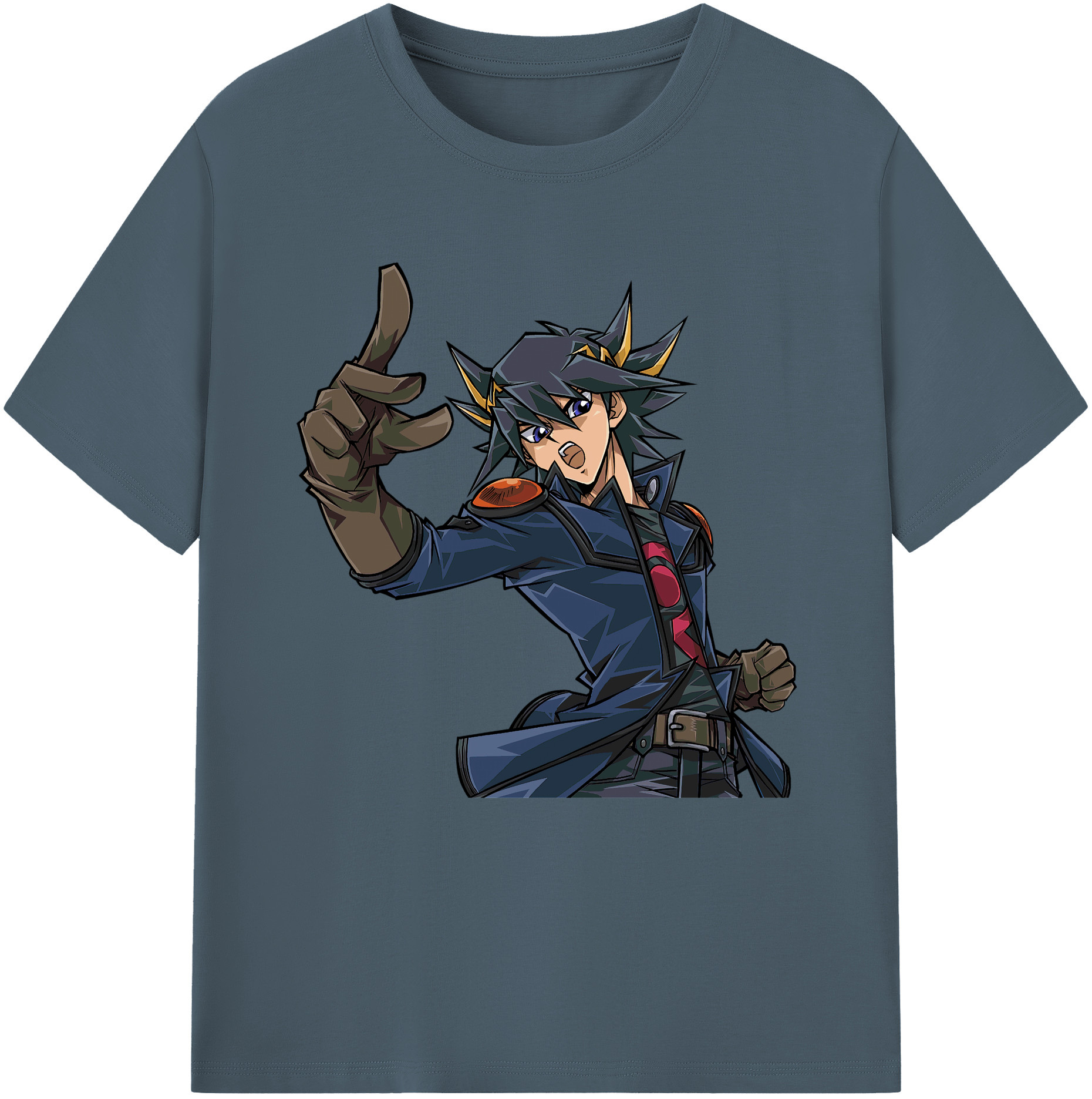 （画像用） 遊☆戯☆王 Yu-Gi-Oh! 綿100％半袖Tシャツ（フロントプリント）